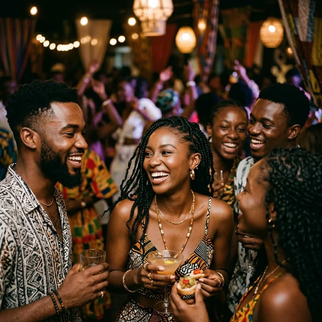 Ambiance événement afro