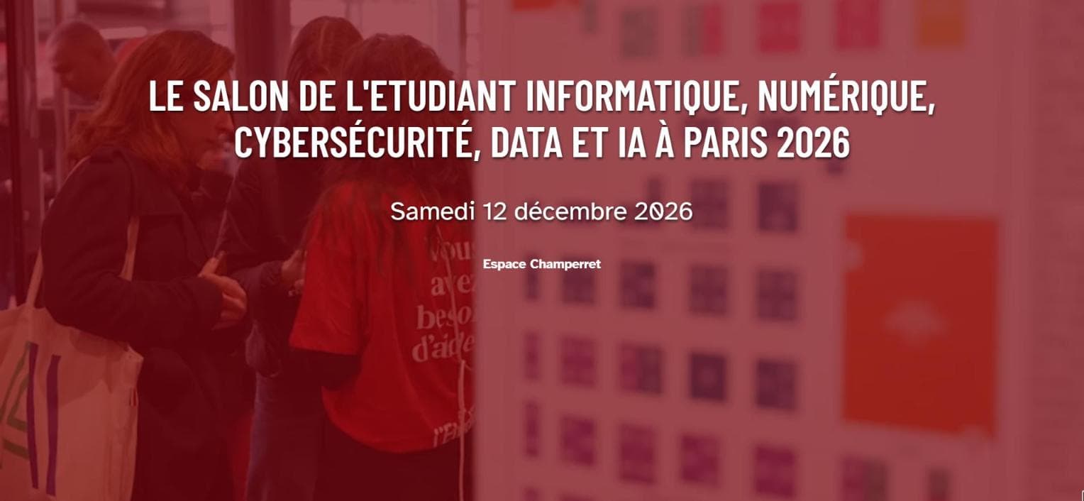 Salon de l'Étudiant Informatique, Data & IA — Paris