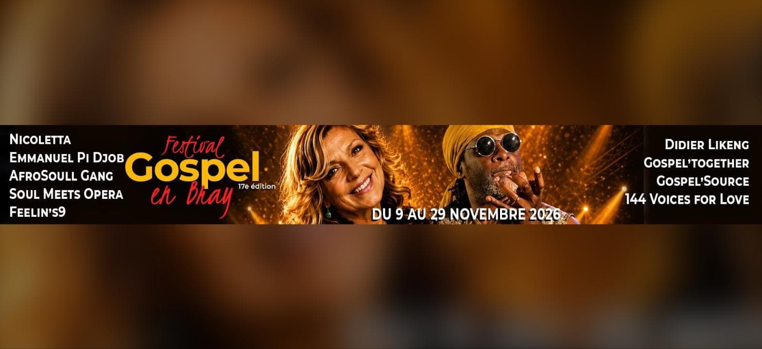 Festival Gospel en Bray 2026 — 17e édition avec Nicoletta
