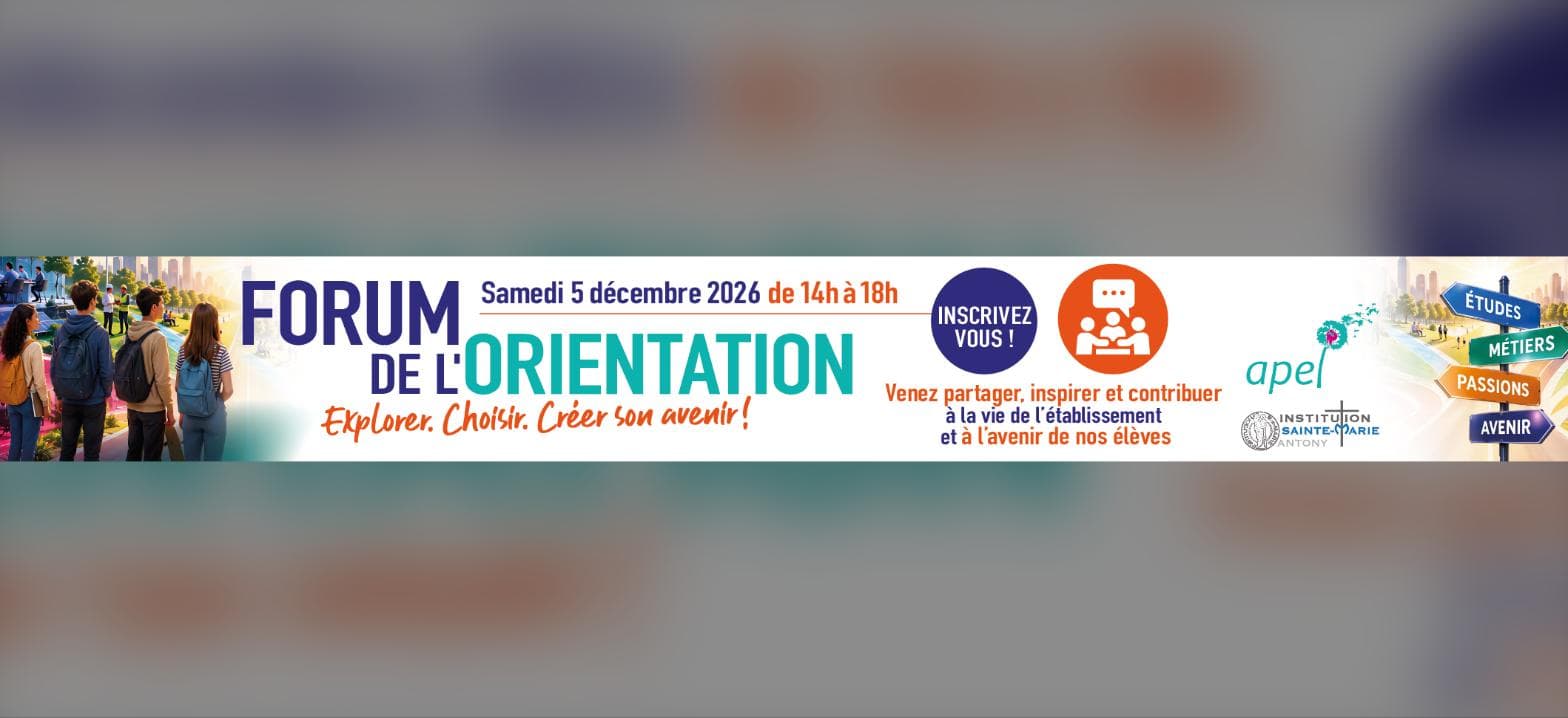 Forum de l'Orientation ISMA 2026 — Antony
