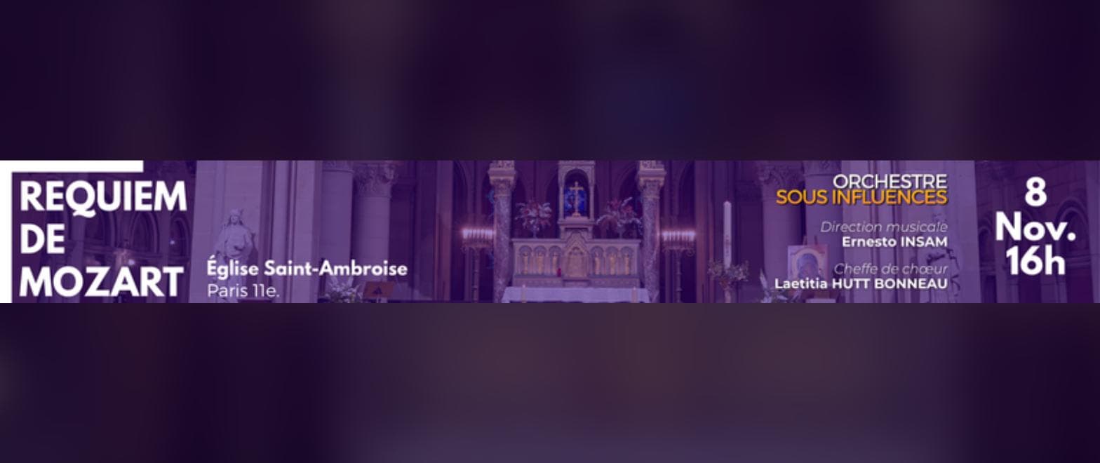 Requiem de Mozart — Église Saint-Ambroise Paris