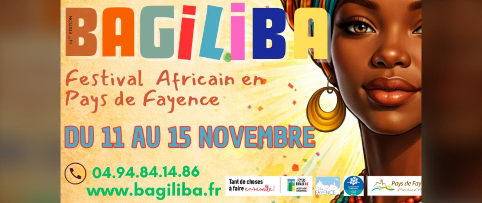 Festival africain Bagiliba 2026 — 24e édition, Fayence