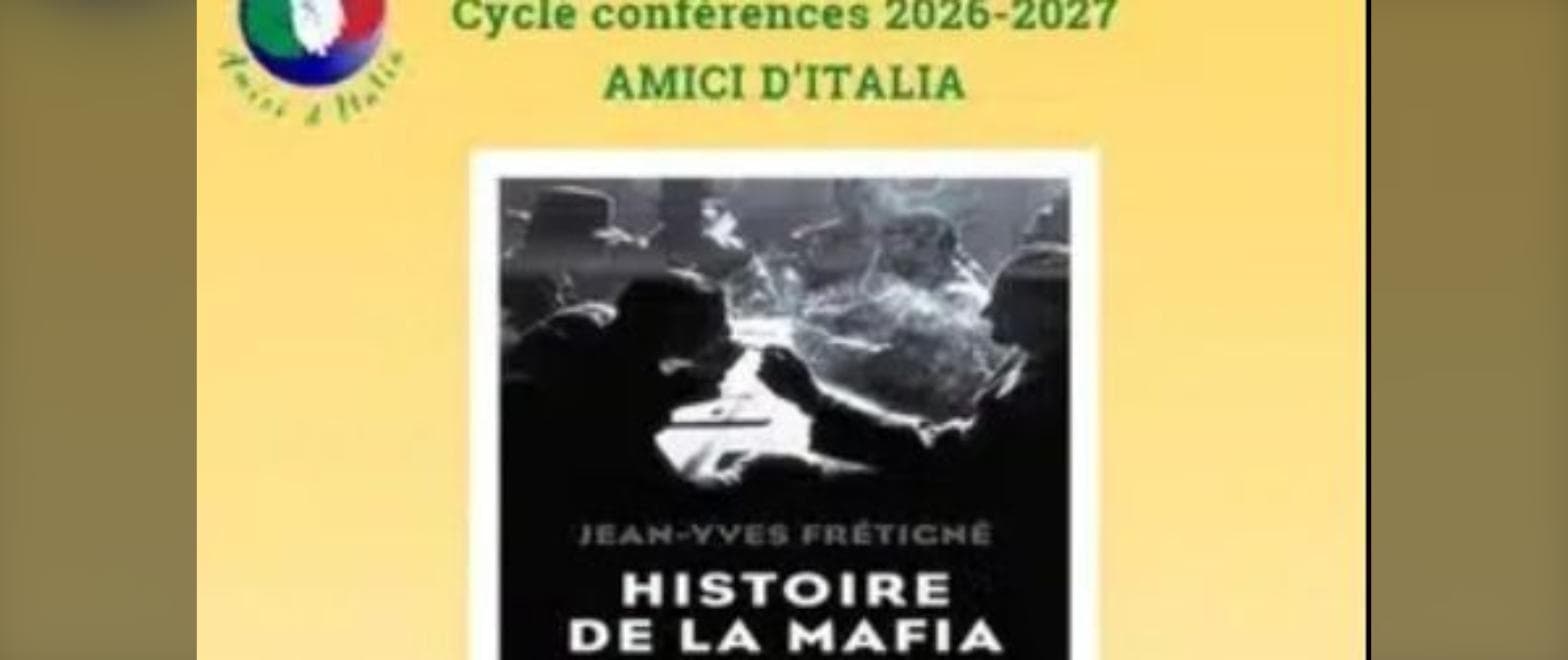 Histoire de la mafia — Conférence de Jean-Yves Frétigné, Bussy-Saint-Georges