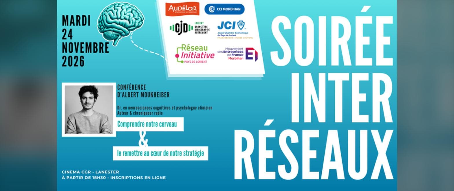Soirée conférence Inter-Réseaux 2026 — CJD Lorient