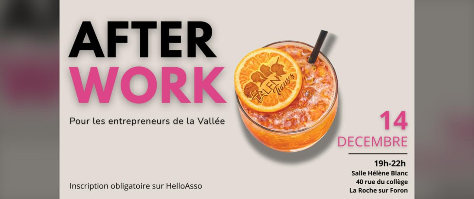 After-work de l'entrepreneuriat local — Les Talentueuses, La Roche-sur-Foron