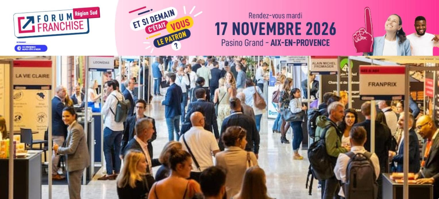 Forum Franchise Région Sud 2026 — Aix-en-Provence