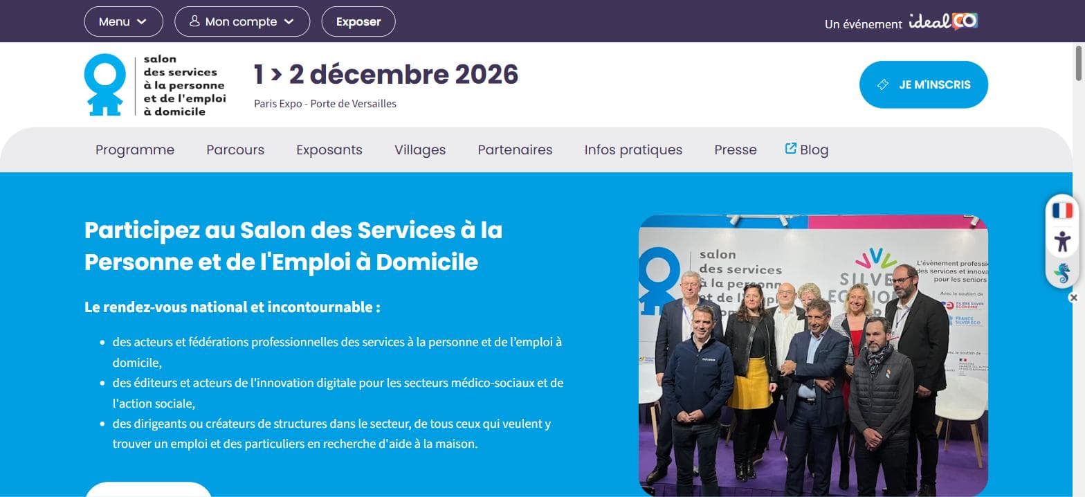 Salon des Services à la Personne et de l'Emploi à Domicile 2026 — Paris