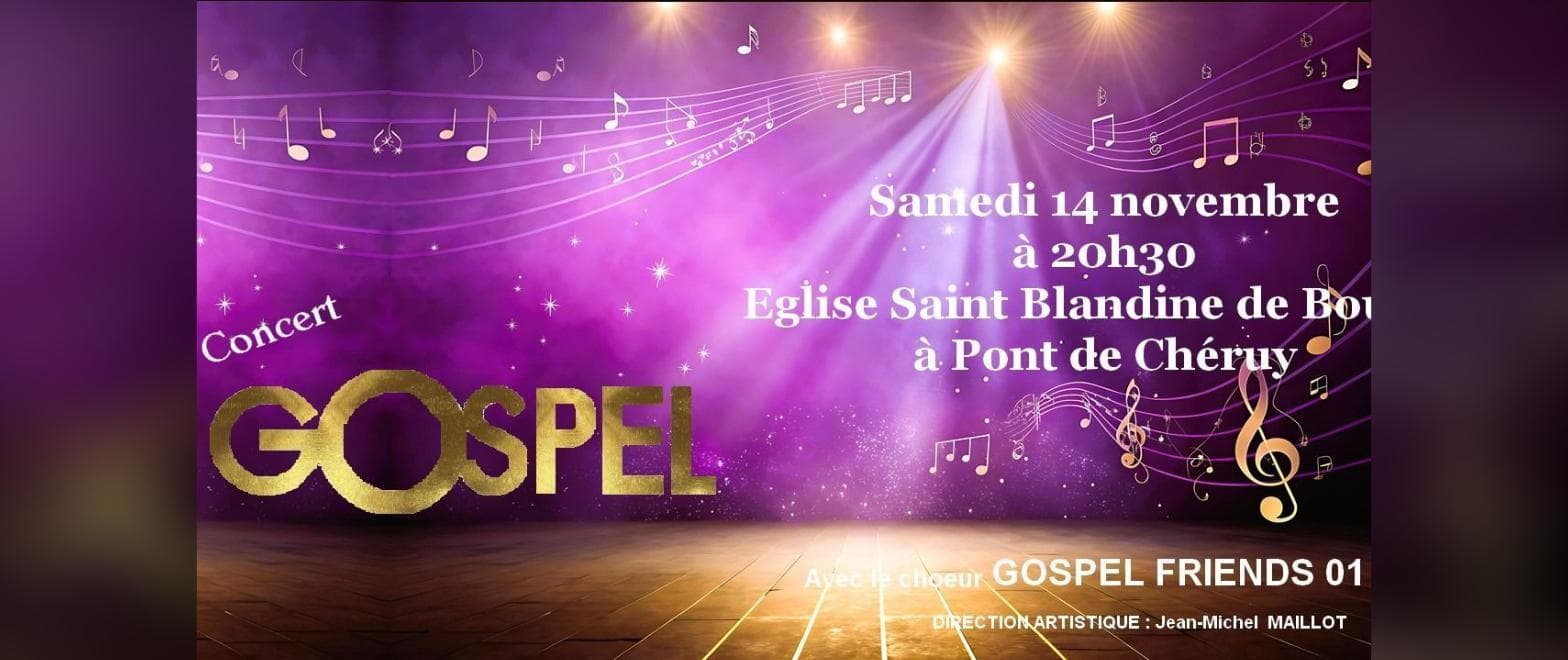 Gospel Friends 01 en concert — Pont-de-Chéruy